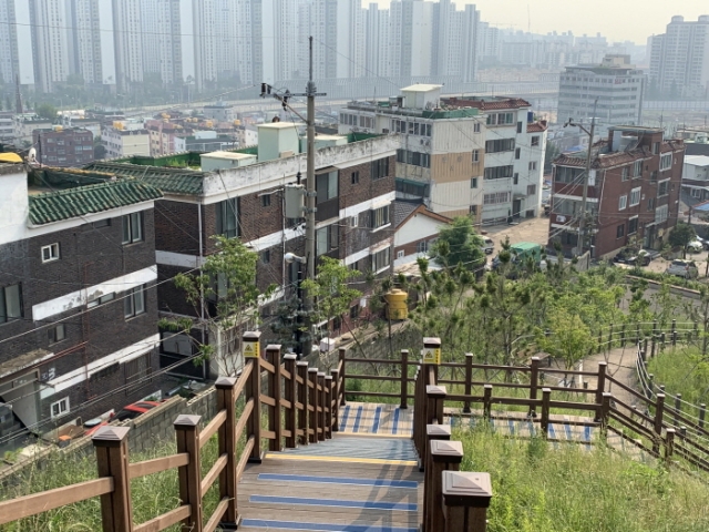 인천 미추홀구, 보훈병원 산책로 후문 개방···“구 전경 한눈에”