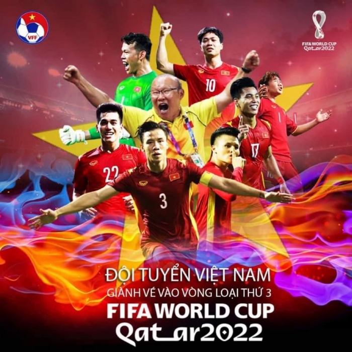 ‘박항서 매직’ 베트남, 사상 첫 월드컵 최종예선 진출. 사진=베트남축구협회 페이스북 캡처
