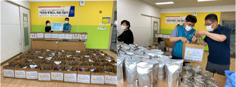 마사회 광명지사, ‘희망나눔키트’ 만들어 취약계층 어르신 전달
