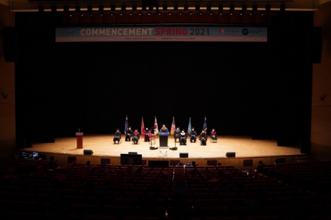 한국뉴욕주립대 2021년 봄학기 졸업식···유튜브 생중계