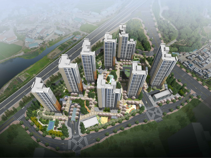 오산세교 지역주택조합 공동주택 사업. 사진 = 한양