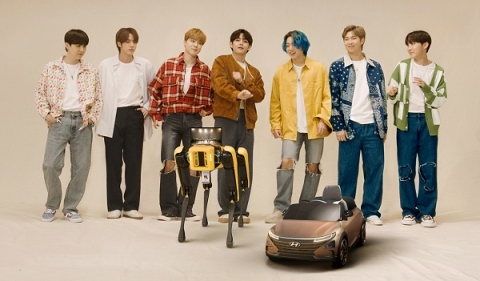 현대차-BTS, 보스턴 다이내믹스 ‘스팟·아틀라스’ 영상 공개