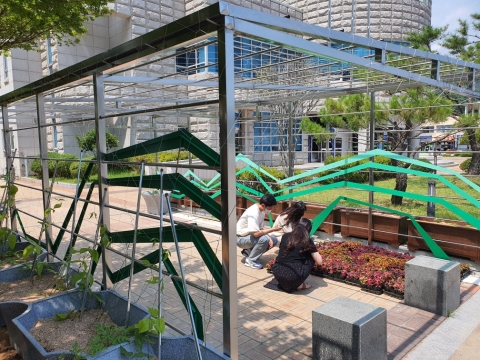 보성군, 벌교읍에 ‘특색 있는 청사 만들기’ 실시