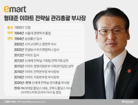 신세계그룹 핵심 프로젝트 주도하는 형태준, 누구?