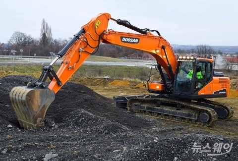 두산인프라코어, 유럽서 6월 판매 ‘역대 최대’