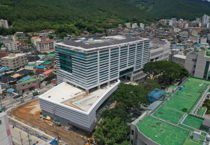 9월 이전 예정인 해남군 신청사 전경