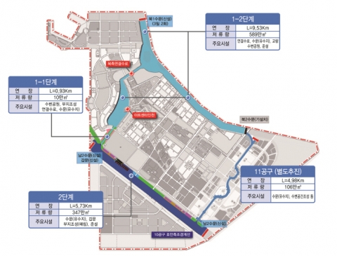 인천경제청, 송도 워터프런트 2단계 조성 본격화