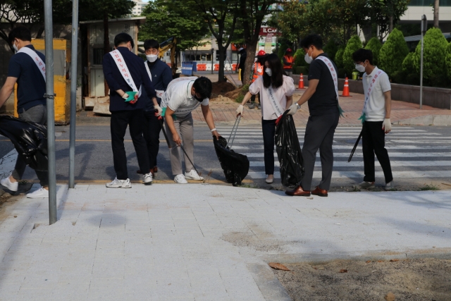 한국국토정보공사(LX) 광주전남본부, 환경 정화 활동 펼쳐