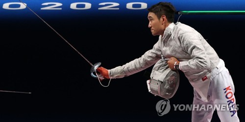 ‘펜싱 맏형’ 김정환, 사브르 銅···첫 3회 연속 메달 획득