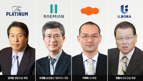 건설 오너·CEO들의 자사 브랜드 사랑