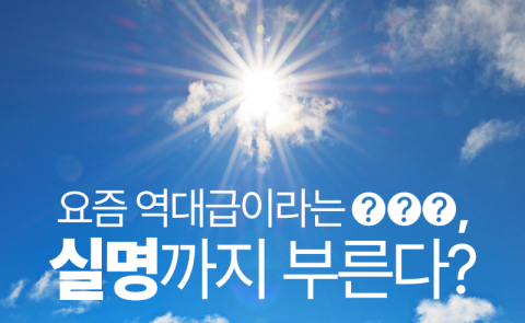 요즘 역대급이라는 ○○○, 실명까지 부른다?