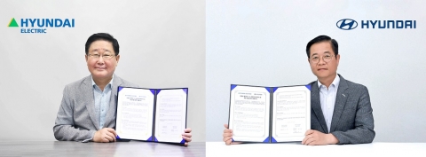 현대차·현대일렉트릭, 발전용 수소 연료전지 패키지 개발한다