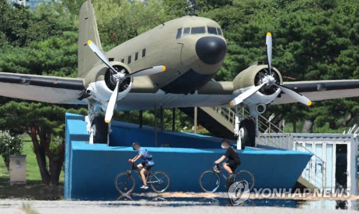 ‘폭염’에 군 훈련·부대 활동 조정 지시···국방부 지침 하달. 사진=연합뉴스