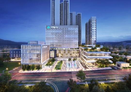 미추홀구청 신청사 투시도