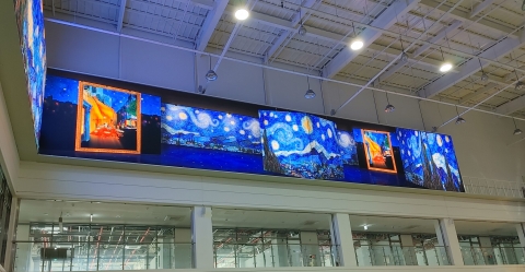 LG전자, 속초 복합쇼핑몰에 대형 LED 전광판 설치
