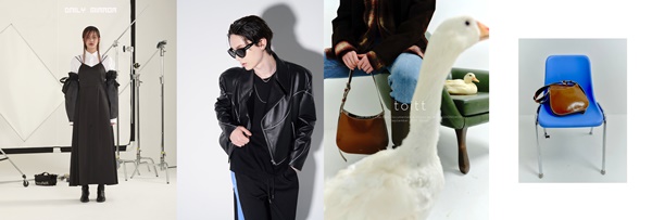 제9회 넥스트젠 디자이너 온라인 어워즈 위너사진, 왼쪽부터 DAILY MIRROR, 김주한/SSERPE, 이상화/Toitt, 이현규(사진제공=한국패션산업연구원)