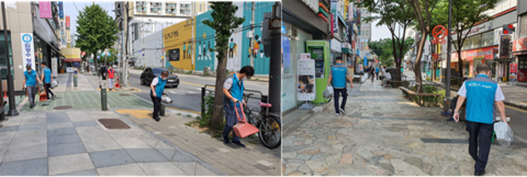마사회 강동지사, 방역소독 및 환경정화 봉사활동
