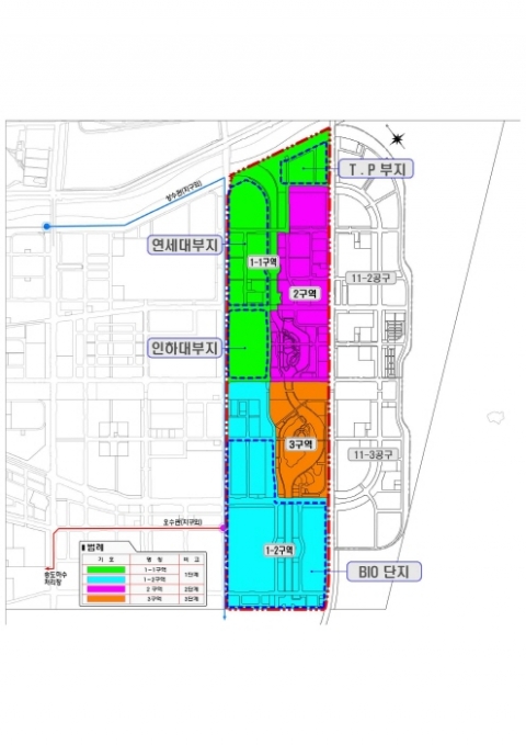 인천경제청, 송도 11-1공구 기반시설 건설 본격화