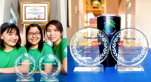 SK이노, ‘맹그로브 숲 복원사업’ 베트남 공로상 수상