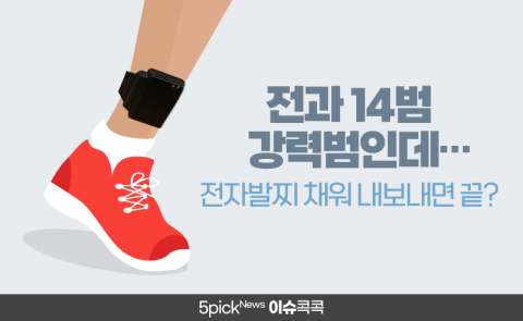 전과 14범 강력범인데···전자발찌 채워 내보내면 끝?