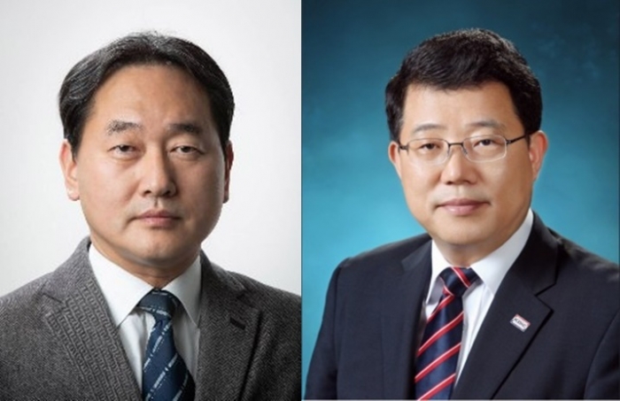 (왼쪽부터)김태현 전 금융위원회 사무처장과 김광남 전 예금보험공사 부사장