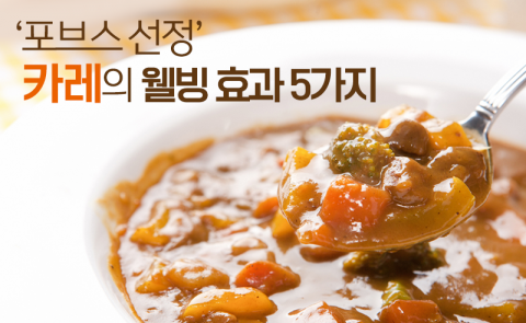 ‘포브스 선정’ 카레의 웰빙 효과 5가지