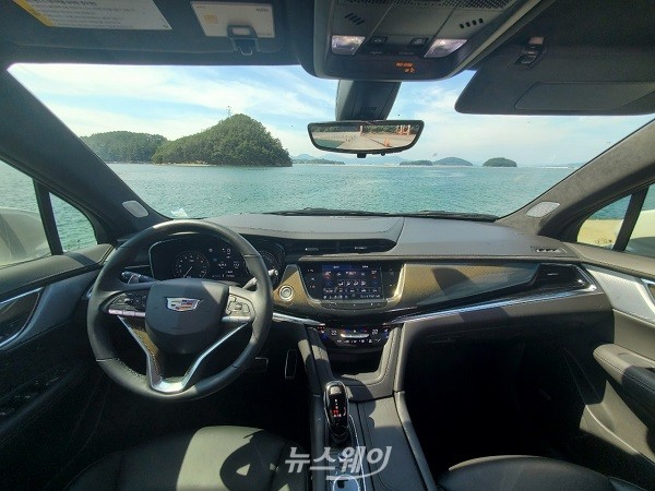 캐딜락 럭셔리 대형 SUV XT6. 사진=윤경현 기자