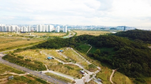 인천경제청, 청라 해변공원 캠핑장 내달 28일 개장