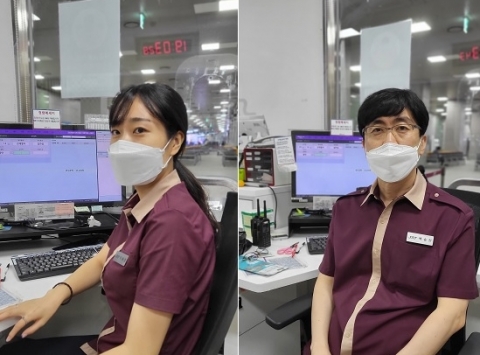 SRT 동탄역 이혜영·백승찬 역무원, 임산부 응급 환자 구해