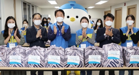 DGB금융, 추석 맞아 취약계층에 농산물 선물세트 전달