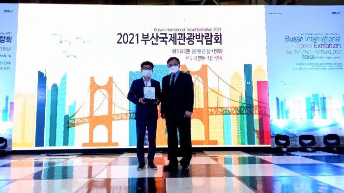 광주 동구, 부산국제관광박람회 ‘최우수 마케팅상’ 수상 쾌거 기사의 사진