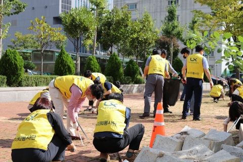 한국국토정보공사 광주전남지역본부, 환경정화활동 펼쳐