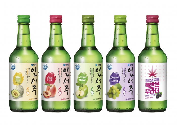 보해양조가 만든 과일맛 소주가 9월 말부터 일본 전역에 있는 YES MART에 입점돼 소비자들을 만난다.