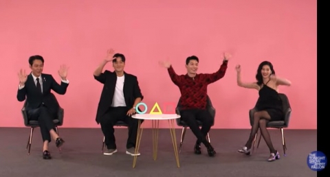 ‘오징어게임’ 배우들, 美 ‘지미 팰런쇼’ 출연