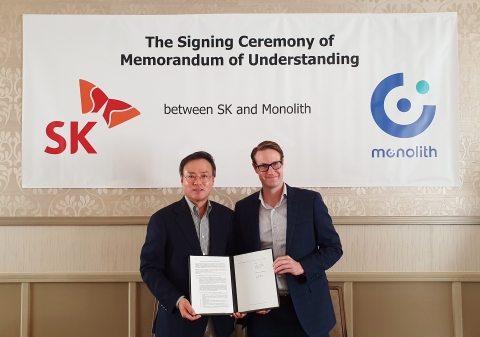 SK㈜, 美 모놀리스와 합작법인 설립···“청록수소 시장 선점”