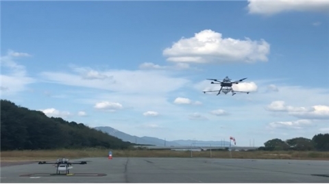 한국 수소드론 시연장면
