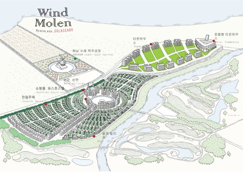 해남군, 솔라시도 기업도시에 유럽마을 테마파크 조성