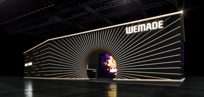 지스타 2021 위메이드 부스 조감도. 사진=위메이드