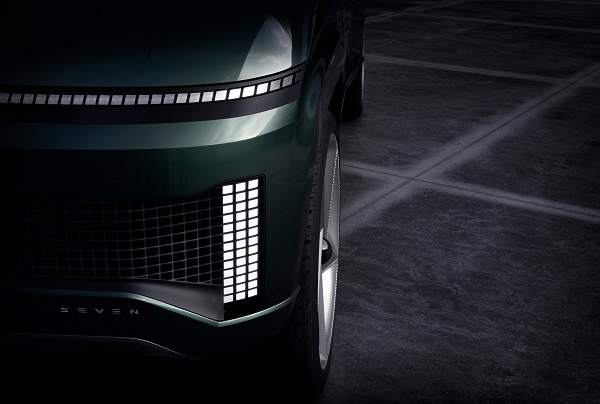전기차 브랜드 아이오닉의 대형 SUV 콘셉트카 ‘세븐(SEVEN)’. 사진=현대자동차 제공