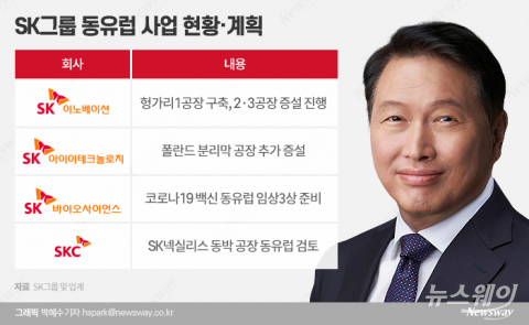 최태원, 동유럽 출장서 투자 저울질···배터리·소재·바이오 지원사격