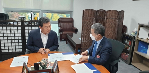서대석 광주 서구청장, 국비확보 막바지 총력전