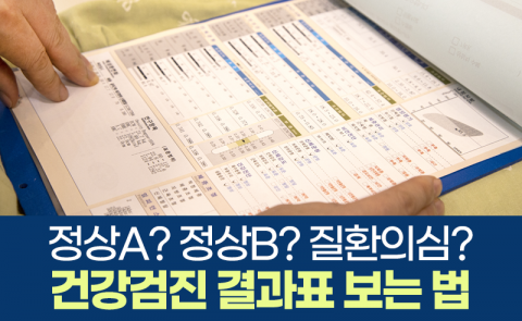 정상A? 정상B? 질환의심?···건강검진 결과표 보는 법