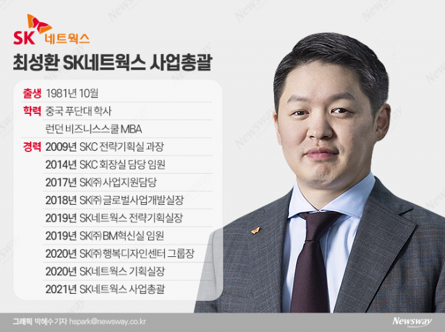 SK네트웍스, 최신원 전 회장 '長男' 최성환 사내이사 선임···경영승계 시동
