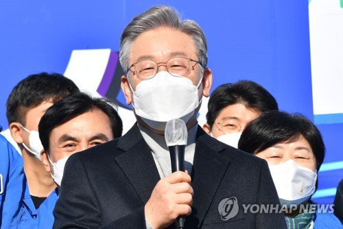 이재명 더불어민주당 대선후보. 사진=연합뉴스 제공