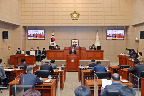 송귀근 고흥군수, 시정연설서 내년 군정방향 제시