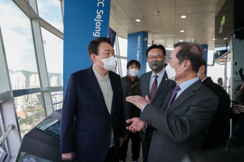 윤석열, 충청서 표심 잡기 “세종에 제2청와대 설치···新 중부시대 열 것”