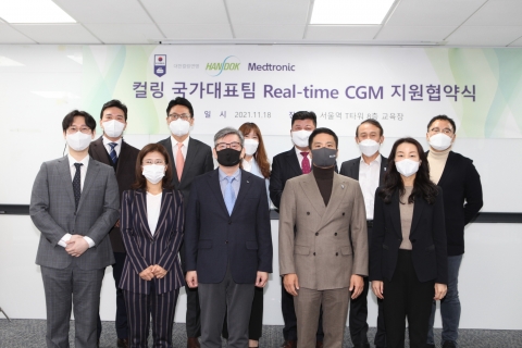 김용빈 대우조선해양건설 회장, 컬링대표팀 지원 팔 걷었다