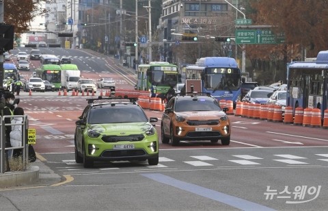 돌발 상황에 급정거 ‘척’···대학생이 만든 니로EV 자율주행차