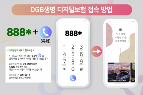 DBG생명, 전화 걸어 디지털보험창으로··· ‘다이얼링크’ 출시
