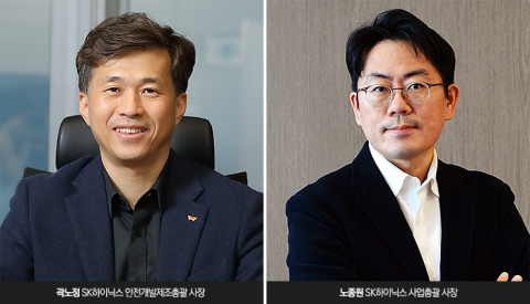 SK하이닉스, 곽노정·노종원 사장 승진···미주사업 조직 신설